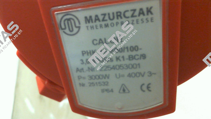 P/N: 2254053001, Type: PHK 46-800/100-3,0/400Ds K1-BC/9 Mazurczak