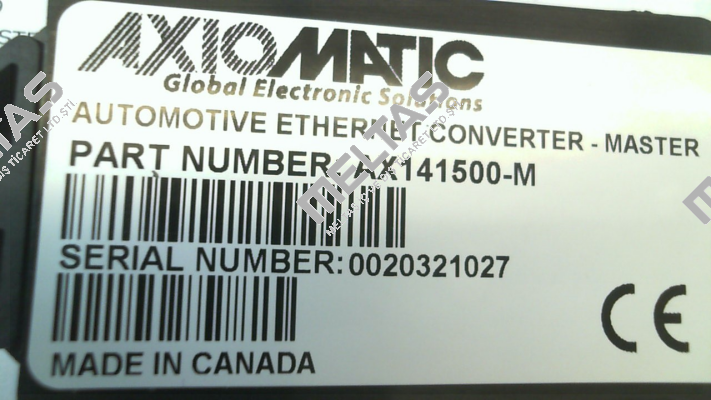 Ax140500-M Axiomatic Technologies Corp.