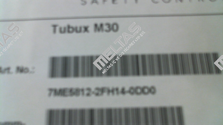 TUBUX  M30 / 7ME5812-2FH14-0DD0/Y01 Mecon