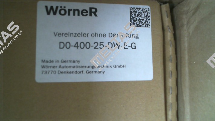 D0400-25-DW-E-G Wörner