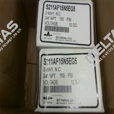 S211AF15N5EG5 GC Valves