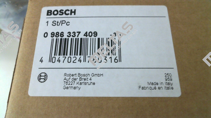 0 986 337 409 Bosch