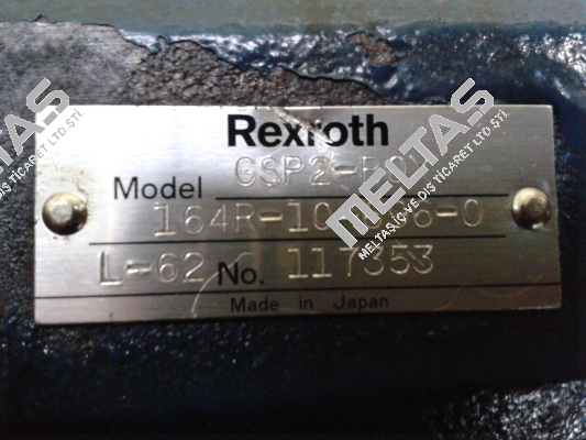 GSP2-BOX 164R-10-696-0 L-62 OEM/customized  Rexroth