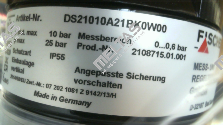 DS21010A21BK0W00 Fischer