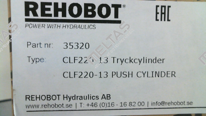 p/n: 35320, Type: CLF220-13 Rehobot