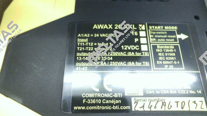 AWAX26XXLT6/24V Comitronic