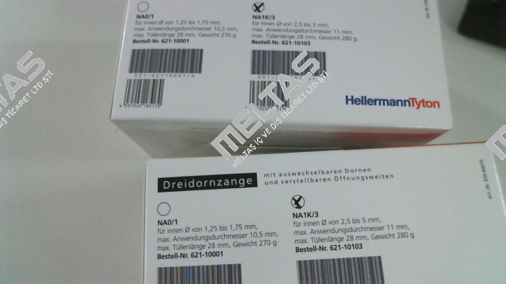 p/n: 621-10103, Type: NA1K/3 Hellermann Tyton