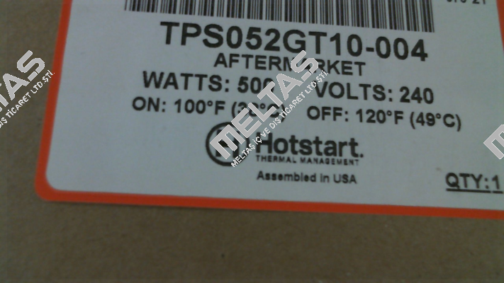 TPS052GT10-004 Hotstart