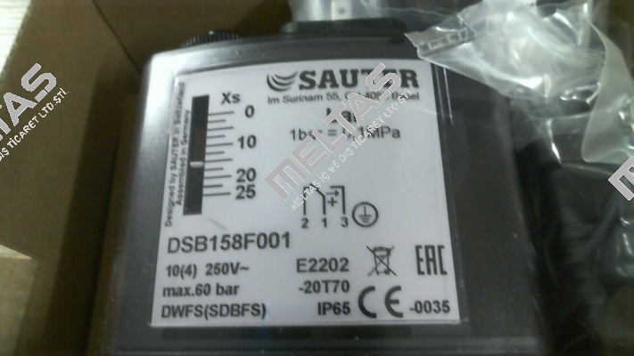 DSB158F001 Sauter