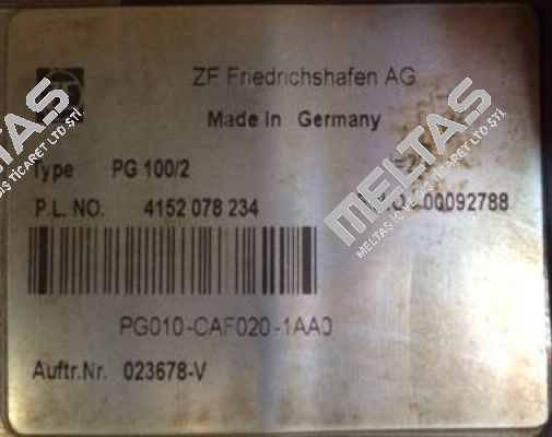 PG 100/2  ZF Friedrichshafen