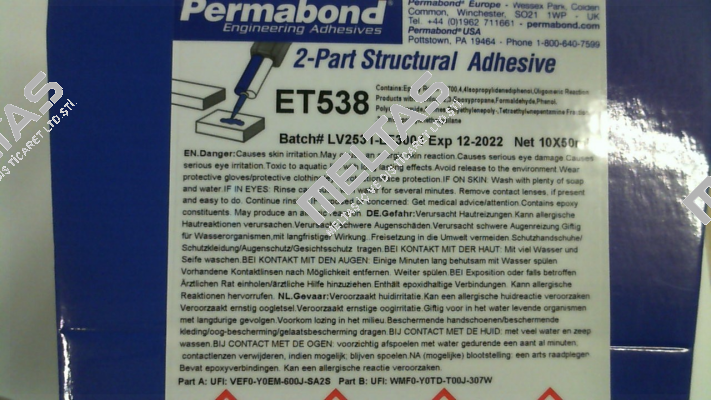 ET538 (50 ml) Permabond