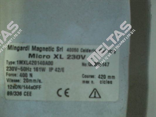 1MXL420140A00 Mingardi