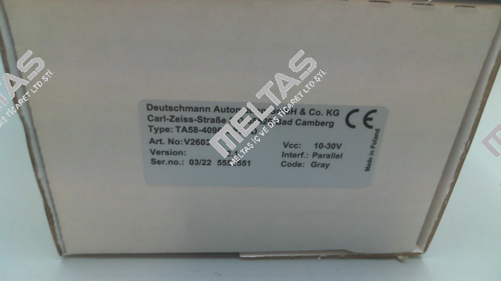 TA58-4096-GYE-ID Deutschmann