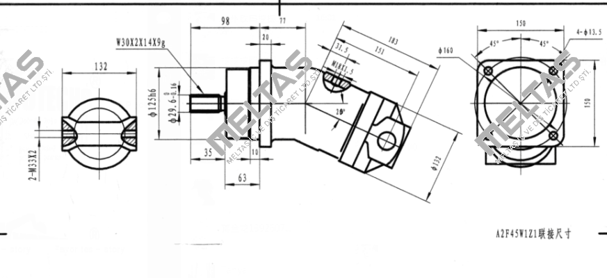 (4867868)  A2F45W1P2  Rexroth