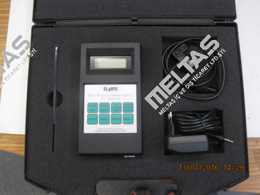 Type 7 acoustic belt meter  Clavis