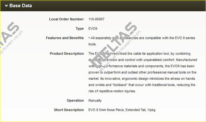 110-80067  Hellermann Tyton