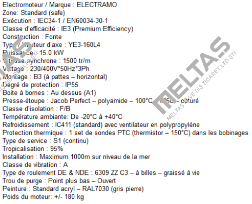 IEC34-1 / EN60034-30-1  Electramo