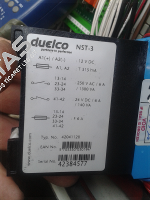 NST-3 12V DC obsolete, replaced by NST-3.2  DUELCO