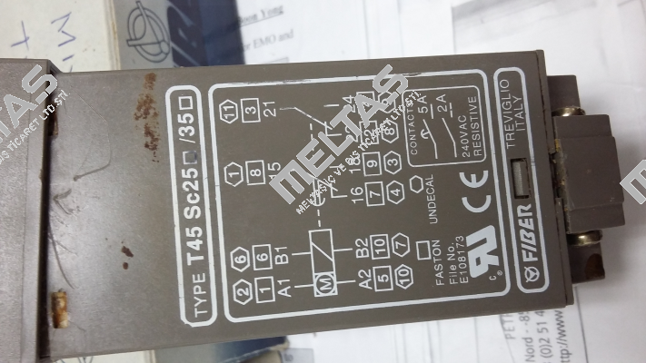 T45 SC 25 24VAC  Fiber