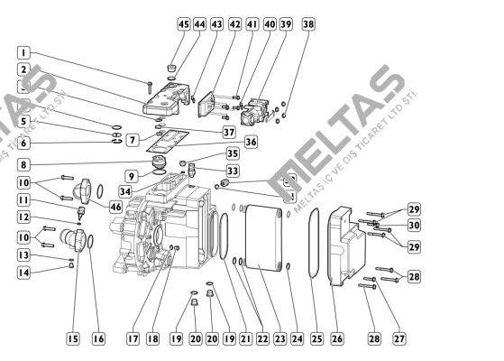 Spare part for VR123 Voith