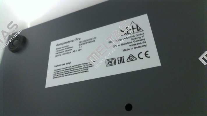 SE0034 // SEH dongleserver Pro (EU) SEH Technology