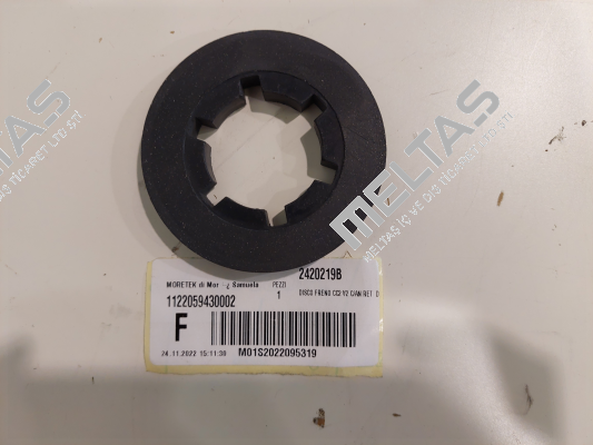 BRAKE DISC CC2 // 2420219B B.Brake s.r.l.