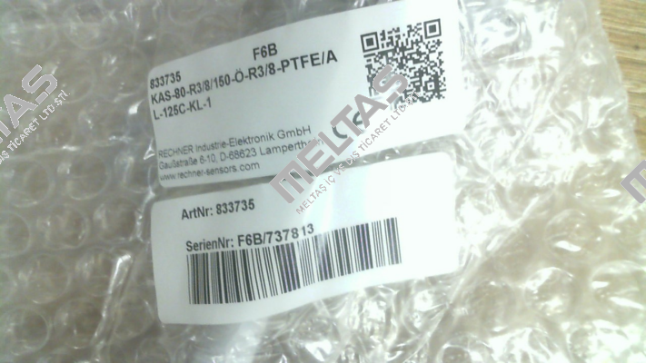 833735 / KAS-80-3/8"/150-Ö-KL-125°C - КL-1 Rechner