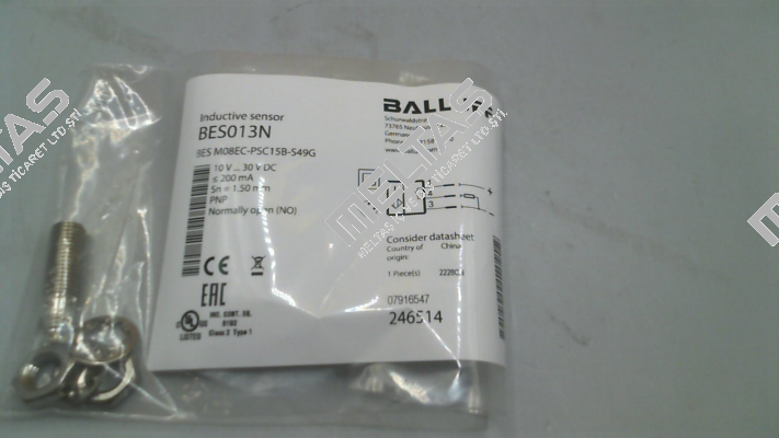 BES013N / BES M08EC-PSC15B-S49G Balluff