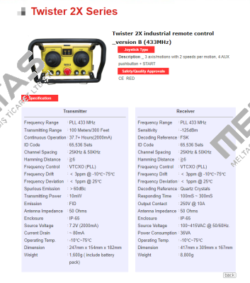 Twister 2x (06001032) Fomotech