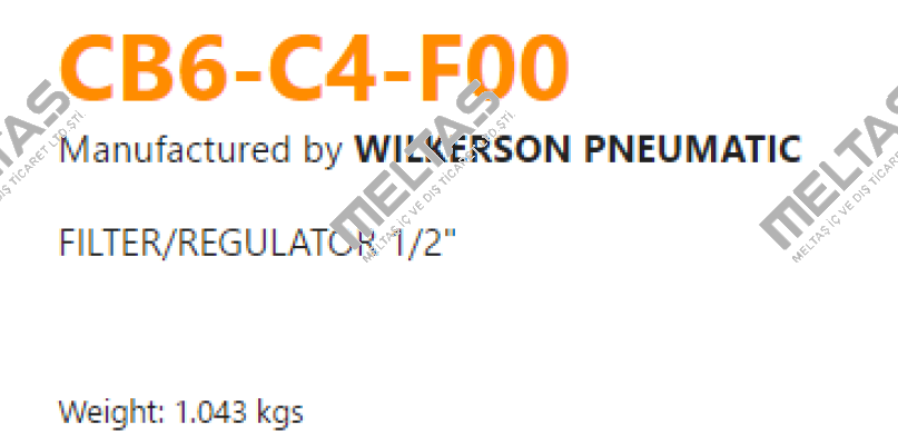 CB6-C4-F00 Wilkerson