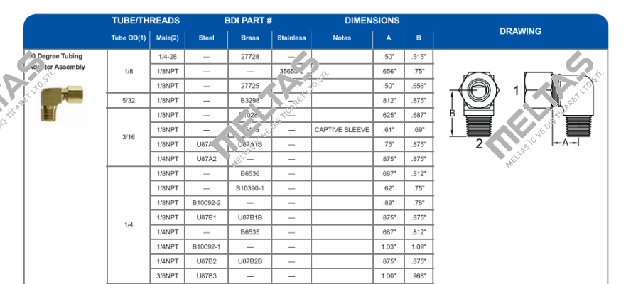 B10390-1 Bijur Delimon