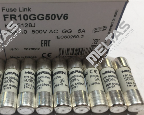 FR10GG50V6   (6A 500V) Mersen