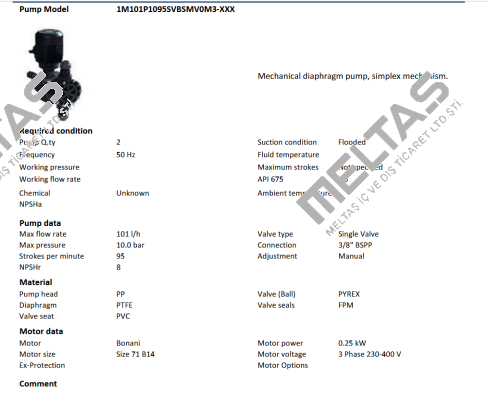 1M101P1095SVBSMV0M3-XXX Obl