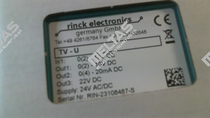 TV-U ... Rinck Electronic