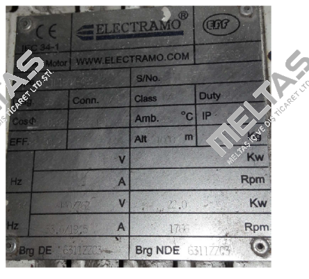 1L180M-4B5 obsolete replaced by  YX3-180M4  Electramo