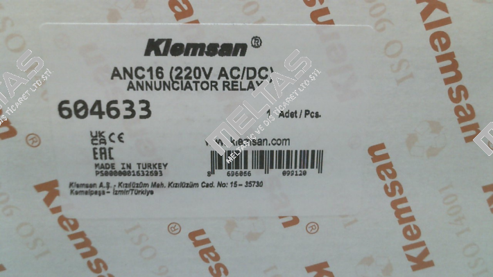 ANC16 -220 /  604633 Klemsan