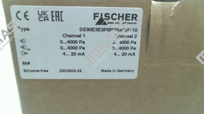 DE90E3E3P6P00000R112 Fischer Mess Regeltechnik