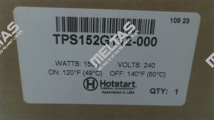 TPS152GT12-000 Hotstart