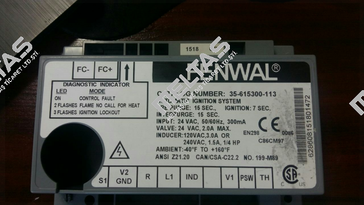 35-615300-113 OEM  FENWAL