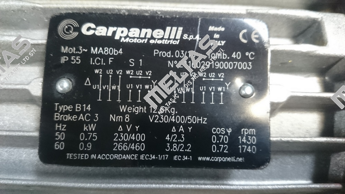 Typ 80L/4-BR (MA80b4) Carpanelli