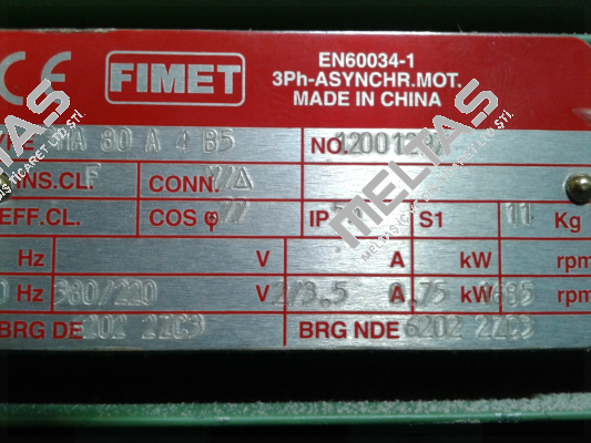 Ü-100025/M+F 225S4 Fimet