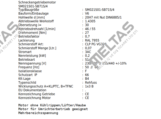 SM021S01-SB71S/4 Carl Rehfuss