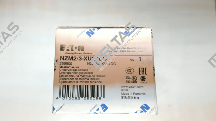 p/n: 259509, Type: NZM2/3-XU24DC Moeller (Eaton)