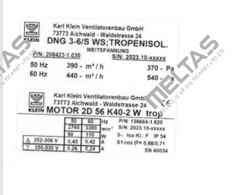 2D 56 K40-2 W/S Karl Klein